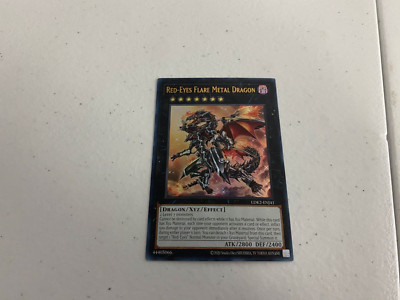 Yugioh Red-Eyes Flare Metal Dragon LDK2-ENJ41 Ultra Rare 1st Ed NM-image