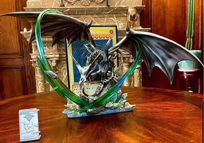 Wasp Studio Yu-Gi-Oh!  Red-Eyes Black Dragon GK Resin Figures Model Statue-image