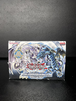 Konami Yu-Gi-Oh! TCG Saga of Blue-Eyes White Dragon 2020 REPRINT SEALED DISPLAY-image