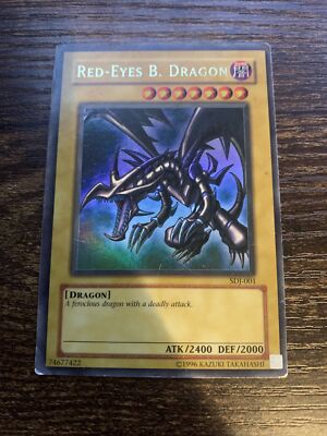 Yugioh Red Eyes B. Dragon SDJ-001-image