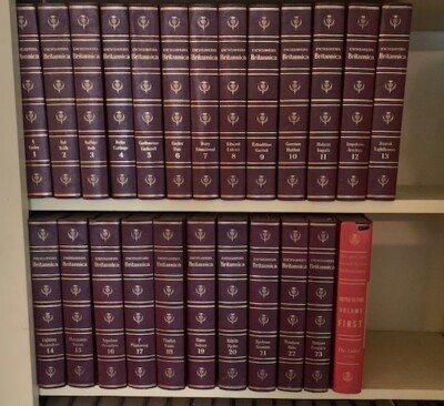 ENCYCLOPEDIA BRITANNICA_1967_Complete Set of 24 incl. Index-image
