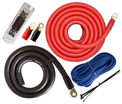SoundBox Connected 0 Gauge Amp Kit Amplifier Install Wiring Power Only 0 Ga Wire-image