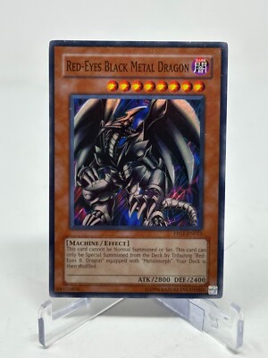 Yu-Gi-Oh Red Eyes Black Metal Dragon Super Rare Holo PP01-EN015 NM-image