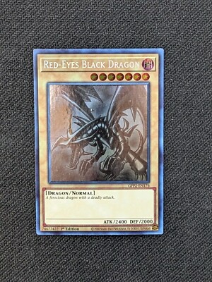 Red-Eyes Black Dragon (Ghost Rare) #GFP2-EN176 Yu-Gi-Oh Ghosts from the Past -image