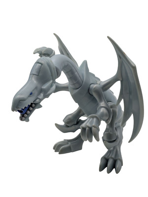 Vtg 1996 Yu-Gi-Oh! Mattel Blue Eyes White Dragon Kazuki Takahashi Action Figure-image