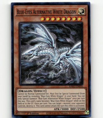 Yugioh Blue-Eyes Alternative White Dragon - 25th Anniv. Rarity Coll. 2-image