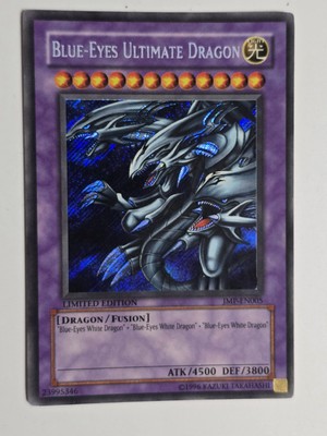Blue-Eyes Ultimate Dragon JMP-EN005 Limited Edition Secret Rare -image