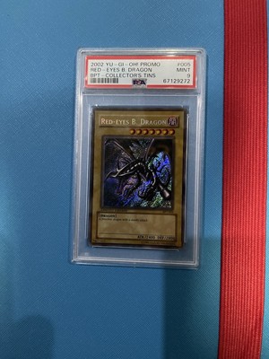 Red Eyes Black Dragon - 2002 BPT Collector’s Tins - PSA 9 MINT-image