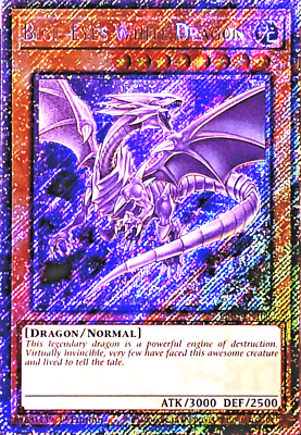 Blue-Eyes White Dragon RA04-EN108 (8th Art/PSR)-image