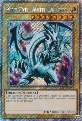 Yu-Gi-Oh! Blue-Eyes White Dragon RA03-EN079 Platinum Secret Rare LP-image