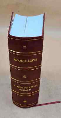 M?Canique C?Leste Volume 4 1829 [Leather Bound]-image