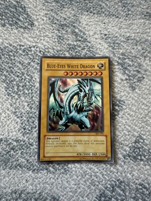 YUGIOH 1996 Blue-Eyes White Dragon SDK-001-image