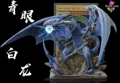 Yu-Gi-Oh! Blue-Eyes White Dragon Statue Resin Wasp Studio-image