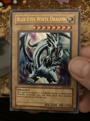 Blue-Eyes White Dragon LOB-001 The Legend of Blue Eyes White Dragon Set-image