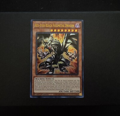 Red-Eyes Black Fullmetal Dragon ROTA-EN005 Ultra Rare 1st Ed Near Mint Yu-Gi-Oh!-image
