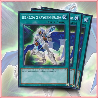 YuGiOh The Melody of Awakening Dragon x3 | Blue-Eyes White Destiny SDWD-image
