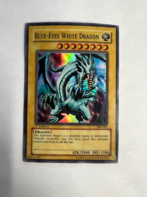 Yu-Gi-Oh! TCG Blue-Eyes White Dragon Starter Deck Kaiba Evolution SKE-001 1st...-image
