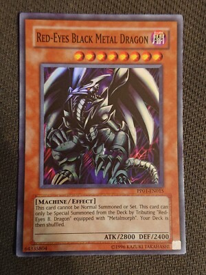 Yu-Gi-Oh! TCG Red-Eyes Black Metal Dragon Premium Pack 1 PP01-EN015 Unlimited...-image