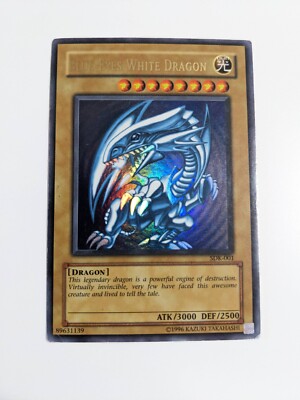 Blue-Eyes White Dragon SDK-001 Ultra Rare Yu-Gi-Oh! Konami (LP)-image