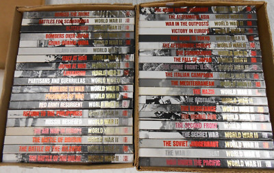 Time Life WORLD WAR Series  II 39 Volume Set - HC VGC-image