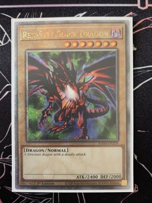 Yugioh! Red-Eyes Black Dragon (4th Art) RA04-EN109 *Quarter Century Secret Rare*-image