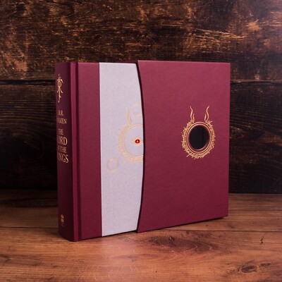 J.R.R. TOLKIEN 1St Ed. Deluxe Box Set 2004 The Lord Of The Rings HarperCollins-image