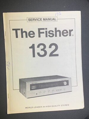 Fisher 2080 2380 Service Manual Music Center Series Stereo Receivers Original-image