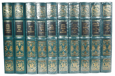 Easton Press - Myths and Legends of the Ancient World 10 Vols Complete 8 Sealed-image