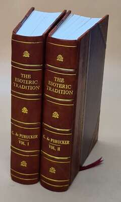 The Esoteric Tradition V. 1-2 1935-1940 By G. De Purucker Leatherbound Set Of 2-image