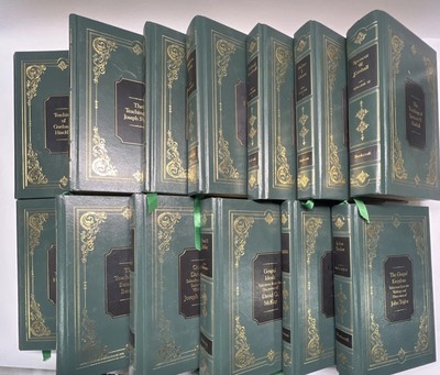 Teachings of the Latter-day Prophets 12 Vol.+ Index Leather Bound  Set-image