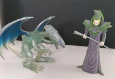 Yu-Gi-Oh! Duel Monsters Figures Blue-Eyes White Dragon & Dark Magician-image