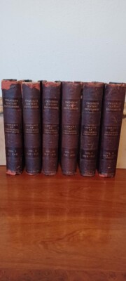 Twentieh Century Encyclopedia Library of Universal Knowledge 1905 6-Volume Set-image