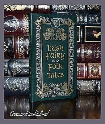 Irish Fairy & Folk Tales New Soft Leather Bound Pocket Collectible Gift-image