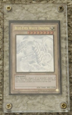 Yu-Gi-Oh! Yugioh Blue-Eyes White Dragon GLD5-EN001 Limited Edition Ghost Rare-image