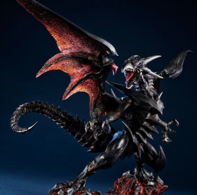 Mega House Yu-Gi-Oh! Red-Eyes Black Dragon Resin GK Painted Figure Limited-image