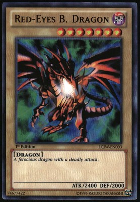 Yu-Gi-Oh! - Red-Eyes B. Dragon 2013 LCJW-EN003 Ultra Rare 1st Edition-image