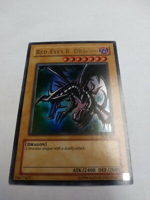 Red-Eyes Black Dragon SDJ-001 Ultra Rare - -image