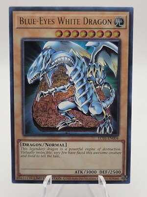 Blue-Eyes White Dragon (25th Anniversary Edition) LC01-EN004 Legendary...-image