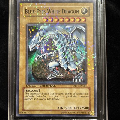 Blue-Eyes White Dragon - DT01-EN001 - Super Rare - Duel Terminal - NM Yugioh-image