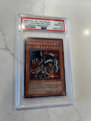 Yugioh Red-Eyes Black Metal Dragon FMR-001 Secret Rare PSA 10 Gem Mint!-image