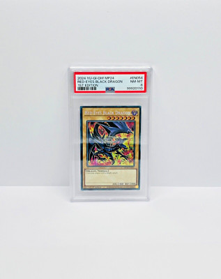Red-Eyes Black Dragon MP24-EN054 1st Edition Prismatic Secret Rare PSA 8 (POP 3)-image