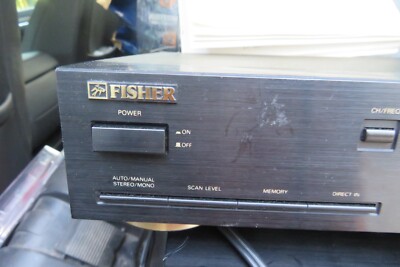 Fisher AM/FM Stereo Synthesizer Tuner FM-9335 Tested Works! Home Audio -image