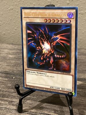 Yugioh TCG Red Eyes Black Dragon LC01-EN006 Holo Rare 25th NM/M!!-image
