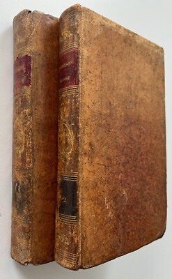 The Swiss Family Robinson, by Johann Wyss ~ 1839 French~ Illustrated~Leather Set-image