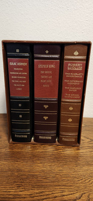 Vintage Modern Classics 3 Book Set Stephen King, Robert Ludlum, Isaac Asimov -image