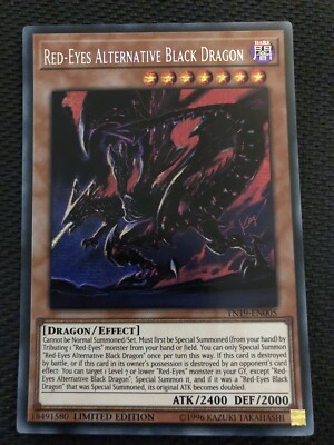 YUGIOH Red-Eyes Alternative Black Dragon TN19-EN005 Prismatic Secret Rare-image