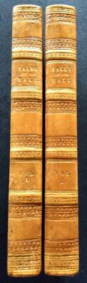 1819 TALES OF THE HALL By GEORGE CRABBE Early Poetry LEATHER BOUND SET-image