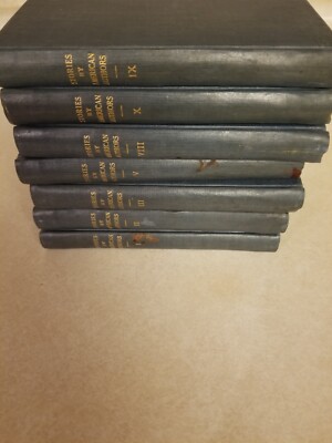  Stories By American Authors 1884-85 CHARLES SCRIBNERS & SONS RARE SET Of 7 -image