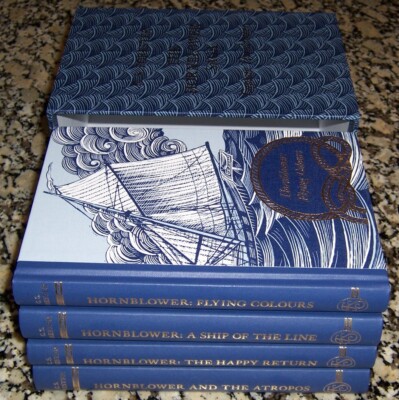 folio society The Hornblower Set 2: Captain Hornblower by C. S. Forester 4 vols-image