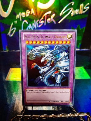 YUGIOH Ultra Rare Blue-Eyes Ultimate Dragon DPKB-EN026 1st Edition-image